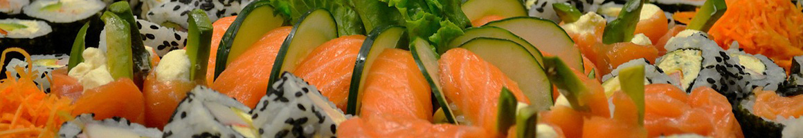 Eating Asian Fusion Japanese at Hibachi Express restaurant in Richmond, VA.